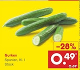 Gurken bei Netto Marken-Discount im Heiligenhafen Prospekt für 0,49 €