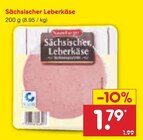 Sächsischer Leberkäse im Netto Marken-Discount Prospekt Sächsischer Leberkäse von im aktuellen Netto Marken-Discount Prospekt für 1,79 €