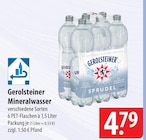 Mineralwasser Angebote von Gerolsteiner bei famila Nordost Gifhorn für 4,79 €