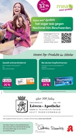 mea - meine apotheke Apotheken Prospekt der aktuellen Woche mit 4 Seiten, gültig von 01.10.2025 bis 31.10.2025, in Hückeswagen und Umgebung Aktueller mea - meine apotheke Apotheken Prospekt in Hückeswagen und Umgebung, "Unsere Oktober-Angebote" mit 4 Seiten, 01.10.2025 - 31.10.2025