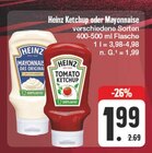 Ketchup oder Mayonnaise Angebote von Heinz bei EDEKA Dresden für 1,99 €