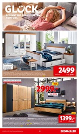 Schlafzimmer im Segmüller Prospekt in Bergheim Aktueller Segmüller Prospekt mit Schlafzimmer, "Natürlich Wohnen", Seite 22