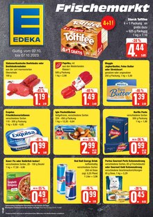Aktueller EDEKA Frischemarkt Drochtersen Prospekt EDEKA Frischemarkt Prospekt Drochtersen "Top Angebote" mit 4 Seiten