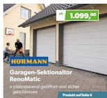Garagen-Sektionaltor RenoMatic bei Raiffeisen Waren GmbH im Prospekt "" für 1.099,00 €