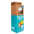 Brosses à dents Bambou Naturel - FEEL NATURAL en promo chez Carrefour Market Drancy à 8,90 €