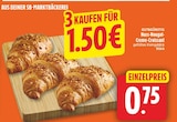 Nuss-Nougat-Creme-Croissant von GUT&GÜNSTIG für 0,75 € bei EDEKA im Angebot Nuss-Nougat-Creme-Croissant von GUT&GÜNSTIG im aktuellen EDEKA Prospekt