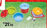 Accessoires de cuisine en métal | 3 ans - JouéClub Accessoires de cuisine en métal | 3 ans à 21,99 € dans le catalogue JouéClub