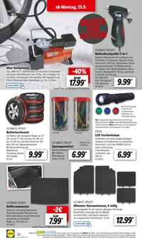 Reifen Angebot im Lidl Prospekt, gültig von 25.09.2023 bis 30.09.2023 Reifen Angebot im aktuellen Lidl Prospekt auf Seite 28