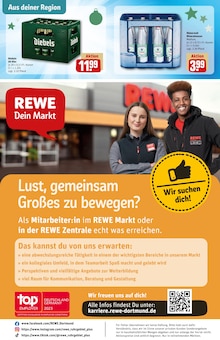 Bier im REWE Prospekt "Dein Markt" mit 27 Seiten (Hilden)