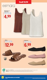 Offre Mules dans le catalogue Lidl du moment à la page 46