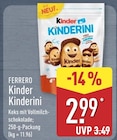 Kinder Kinderini von Ferrero für 2,99 € bei ALDI Nord im Angebot Kinder Kinderini von Ferrero im aktuellen ALDI Nord Prospekt