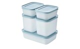 Tupperware Gefrierdosen Starter-Set 1x 1L, je 2x 1,1L und 0,45 L von  im aktuellen Höffner Prospekt für 34,99 €