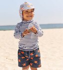 Badeshorts, UV-Kappe oder UV-Shirt bei Ernstings family im Haselünne Prospekt für 7,99 €