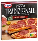 Pizza Tradizionale Salame Romano oder Die Ofenfrische Diavolo im Angebot bei REWE in Neunkirchen Pizza Tradizionale Salame Romano oder Die Ofenfrische Diavolo Angebote von Dr. Oetker bei REWE Neunkirchen für 1,88 €