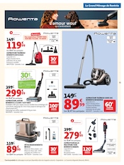 Promos Sac Aspirateur dans le catalogue "LE GRAND MÉNAGE DE RENTRÉE" de Auchan Hypermarché Sac Aspirateur en promo dans le catalogue Auchan Hypermarché à la page 31