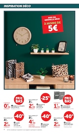 Promos Boîte De Rangement dans le catalogue "LES PRIX BAS Spécial maison" de Hyper U Boîte De Rangement en promo dans le catalogue Hyper U à la page 4