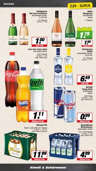 Coca Cola im EDEKA Prospekt "Aktuelle Angebote" mit 22 Seiten (Marl)