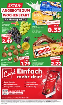 Bananen im Kaufland Prospekt "EXTRA-ANGEBOTE" mit 8 Seiten (München)