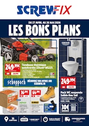 Prospectus Screwfix à Tilloy-lès-Mofflaines, "LES BONS PLANS", 8 pages, 27/04/2026 - 26/05/2026