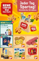 REWE Prospekt "Dein Markt" für Kiel, 42 Seiten, 27.01.2025 - 01.02.2025