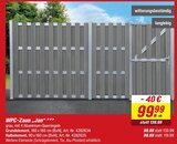 WPC-Zaun Jan Grundelement im aktuellen Prospekt bei toom Baumarkt in Fürstenberg