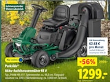 Akku-Aufsitzrasenmäher 48 V Angebote von Parkside bei Lidl Hamburg für 1.299,00 €