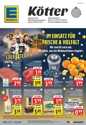 Aktueller EDEKA Supermarkt Prospekt in Neunkirchen-Seelscheid und Umgebung, "Aktuelle Angebote" mit 26 Seiten, 22.12.2025 - 27.12.2025