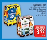 Bier im Angebot bei Marktkauf in Döbeln Bier Angebote von Krombacher bei Marktkauf Döbeln für 3,99 €