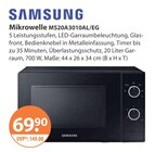 Mikrowelle MS20A3010AL/EG von Samsung im aktuellen V-Markt Prospekt für 69,90 €