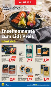 Lachs im Lidl Prospekt "LIDL LOHNT SICH" mit 73 Seiten (Aachen)