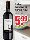Primitivo di Marina 14 IGT Angebote von Contessa Marina bei Trinkgut Bad Kreuznach für 5,99 €