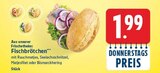 Fischbrötchen für 1,99 € bei E center im Angebot Fischbrötchen im aktuellen E center Prospekt