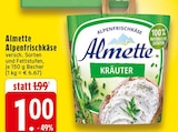Alpenfrischkäse Angebote von Almette bei EDEKA Osnabrück für 1,00 €