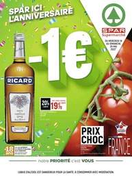 Catalogue Spar à Le Petit Clamart, avec 8 pages Prospectus Spar à Le Petit Clamart, "Spar ici l'anniversaire", 8 pages, 18/05/2022 - 29/05/2022
