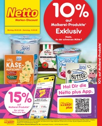 Aktueller Netto Marken-Discount Discounter Prospekt für Hohnhorst: 10% auf Molkerei-Produkte mit 2 Seiten, 09.03.2026 - 14.03.2026