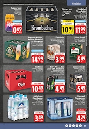 Krombacher im EDEKA Prospekt in Koblenz Aktueller EDEKA Prospekt mit Krombacher, "Aktuelle Angebote", Seite 19