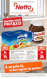 Catalogue Discount Alimentaire Netto en cours à La Ciotat et alentours, "Rendez-vous PRIX BAS !", 16 pages, 26/08/2025 - 01/09/2025
