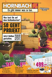 Hornbach Prospekt für Münster mit 16 Seiten Hornbach Prospekt für Münster: "Was hast Du auf dem Balkonkasten?", 16 Seiten, 10.05.2023 - 09.06.2023