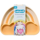 Teller Silikon mit Trennschale Regenbogen orange/creme im Angebot bei dm-drogerie markt in Memmingen Teller Silikon mit Trennschale Regenbogen orange/creme Angebote von babylove bei dm-drogerie markt Memmingen für 8,45 €