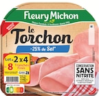 Promo Jambon le Torchon -25% de sel Conservation sans nitrite à 1,58 € dans le catalogue Bi1 à Selongey
