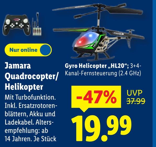 Quadrocopter/Helikopter