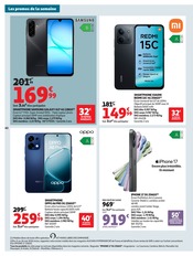 Promos Smartphone dans le catalogue "COMME EN ITALIE" de Auchan Hypermarché Smartphone en promo dans le catalogue Auchan Hypermarché à la page 40