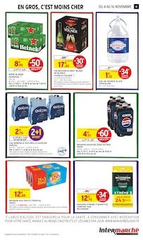Promotion Bière dans le prospectus Intermarché Super, valable du 04/11/2025 au 16/11/2025 Promo Bière dans le catalogue Intermarché Super du moment à la page 15