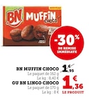 Muffin choco - BN dans le catalogue Super U