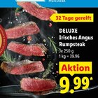 Irisches Angus Rumpsteak im Lidl Prospekt Irisches Angus Rumpsteak von DELUXE im aktuellen Lidl Prospekt für 9,99 €