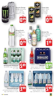 Mineralwasser im EDEKA Prospekt "Aktuelle Angebote" mit 44 Seiten (Mannheim)