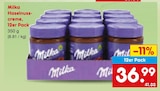 Haselnusscreme Angebote von Milka bei Netto Marken-Discount Bayreuth für 36,99 €