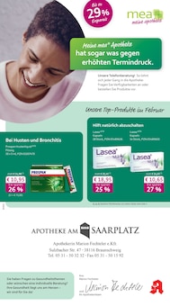 Aktueller mea - meine apotheke Prospekt "Unsere Februar-Angebote" für Braunschweig Aktueller mea - meine apotheke Prospekt für Braunschweig mit Seiten