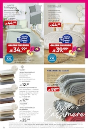 Aktueller Galeria Prospekt mit Kuscheldecke, "Aktuelle Angebote", Seite 36