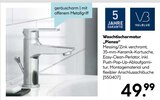 Waschtischarmatur „Pienza“ von Valblue im aktuellen Hellweg Prospekt für 49,99 €